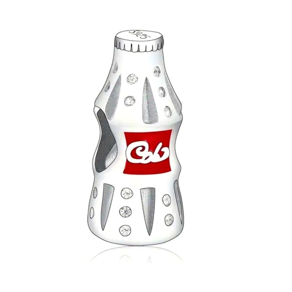925 Sterling Silver Cola Bottle Charm for bracelet/necklacece NWT - Picture 4 of 4